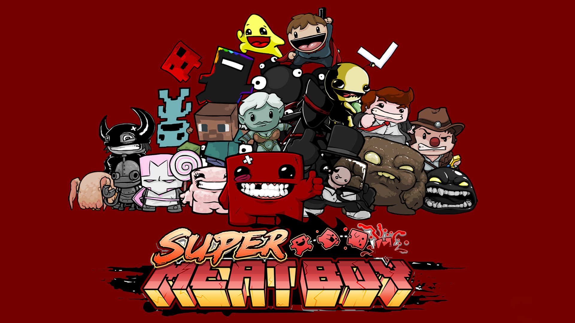 Прохождение Super Meat Boy - Часть 1. The Forest