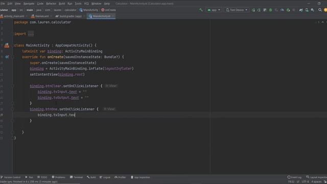 3 انشاء تطبيق آلة حاسبة - اندرويد ستوديو كوتلن