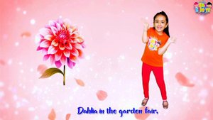 "Flower Song For Kids": Learn 19 Flower Names with Amy Kids TV 🌼🌹