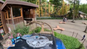 Dragonfly (ONRIDE POV) Freizeitpark Duinrell 2023 – Family Roller Coaster - Achterbahn - Achtbaan