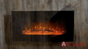Настенный электрический камин AFLAMO SODER