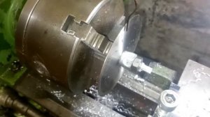 Шестерня. Пробую изготовить на своём токарном Тв-4.