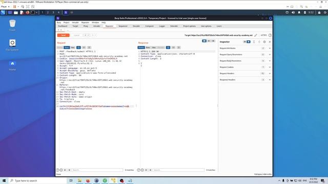 Lab: Blind OS command injection with out-of-band interaction смотреть онлайн