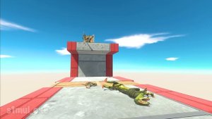 Run Away from the Breath of Godzilla - Animal Revolt Battle Simulator