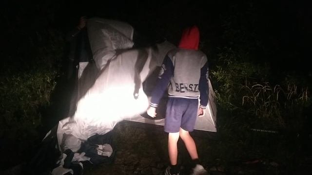 Вечная эпопея с палатками )))