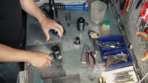 Ремонт пресса ПГР-300. Утечка масла