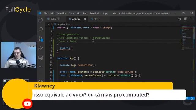 Avançando com React: Hook / useEffect смотреть онлайн