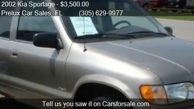2002 Kia Sportage Base 2WD 4dr SUV for sale in Doral, FL 331 смотреть онлайн
