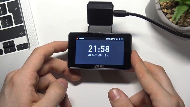 Настройка автоотключения экрана на видеорегистраторе 360 DASHCAM G500H / Параметры 360 DASHCAM G500 смотреть онлайн