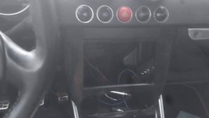 2 din konsola + cupholder audi TT 8n