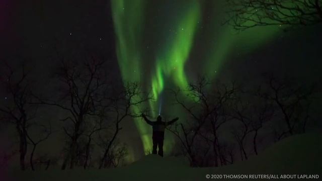СЕВЕРНОЕ СИЯНИЕ В МУРМАНСКЕ И ФИНЛЯНДИИ
