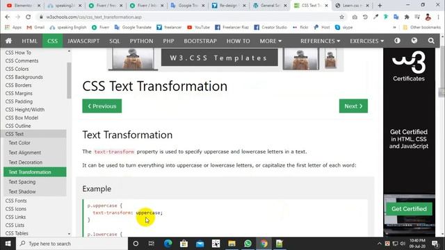 PART 8 | CSS Text | CSS 3 Tutorial full course for Beginners 2020 | Freelancer Riaz