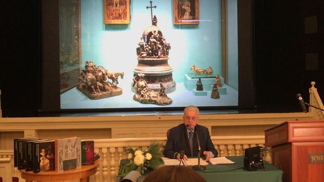 Эрмитаж. Пресс-конференция М.Б.Пиотровского (3)