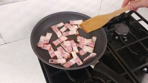Паста с фетой и помидоры черри. Улучшаем рецепт из ТикТок.  Макароны с беконом