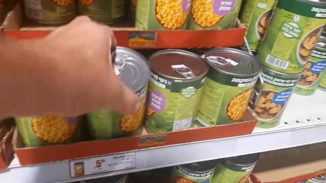 Обзор цен на еду в Израиле июль 2022