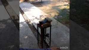 Самодельный кузнечный горн Homemade blascsmith forge