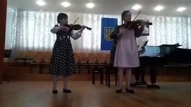 Carl Bohm Standchen. Етюд, обр. О. Новицького. Дует скрипалів - Римарь Евеліна і Балан Софія. 3 кла смотреть онлайн