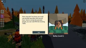 Shop Menu in Maple Baker (Bailey) in Roblox : Islands ? [MAPLE ISLES!]