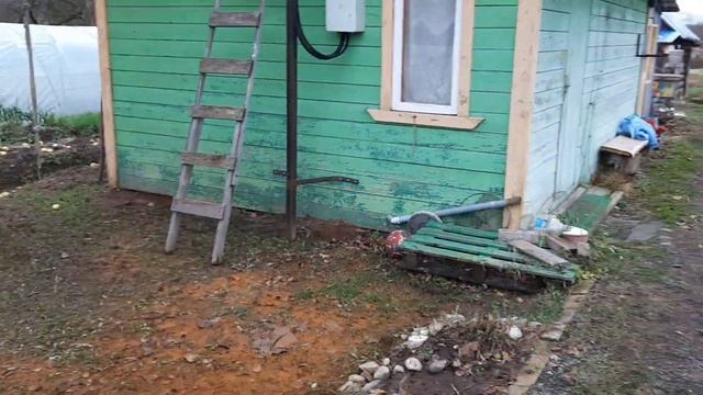 Копаем лук порей в ноябре!!! Консервируем участок... смотреть онлайн