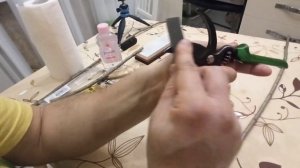 Заточка  садового секатора, сучкореза, прививочного ножа.Бруски и камни для заточки. ИМХО.