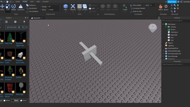 Learn How to use Collisions Union Negate and Separate Tools In Roblox Studio