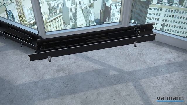 Монтаж модульной системы встраиваемых в пол конвекторов Varmann смотреть онлайн