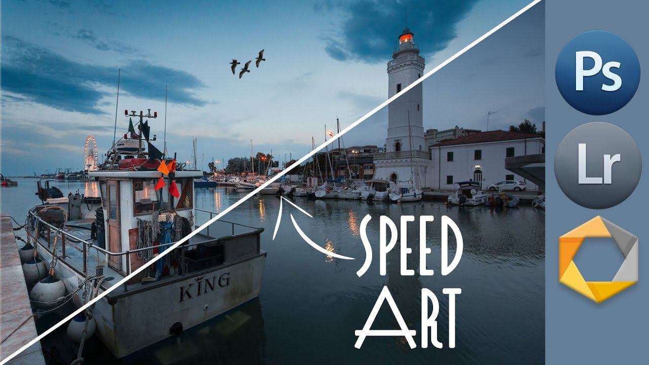 Обработка Фотографий в Lightroom | Вечерний Пейзаж | Кривые Лайтрум