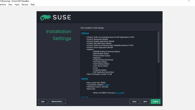 Suse 15.3 Installation for SAP Netweaver with ORACLE 19c database-Part-01 смотреть онлайн