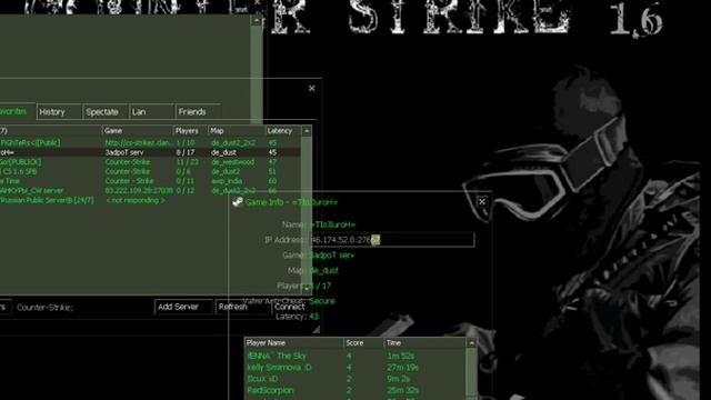 отключаем сервер в cs 1.6 смотреть онлайн