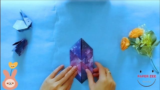 CARA MEMBUAT BENTUK KELINCI DARI ORIGAMI | HOW TO MAKE ORIGAMI  RABBIT ??? смотреть онлайн