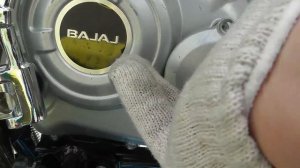 Замена масла своими руками Bajaj Boxer BM150