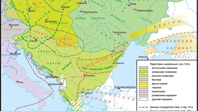 Расселение восточных славян