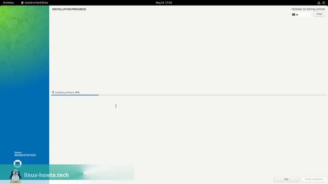Fedora 34 Workstation - Install always fails - Installing boot loader endless loop смотреть онлайн