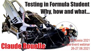 Vehicle testing and tuning - Claude Rouelle (OptimumG) | FS Russia webinar