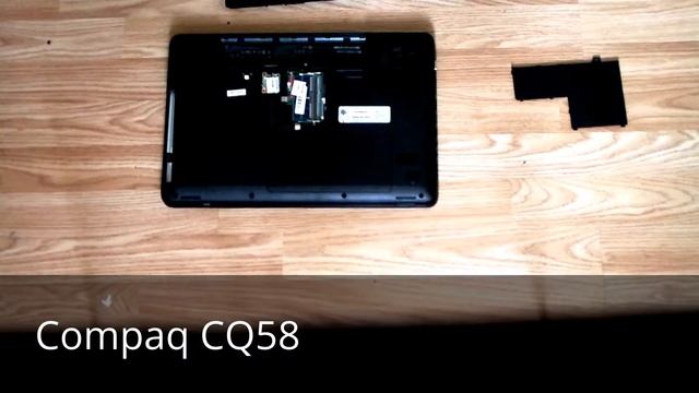 Compaq CQ58 - Replace CD Drive/Caddy смотреть онлайн