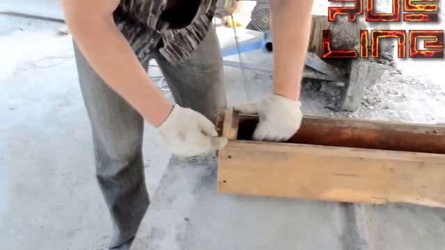 Как сделать много бетонных столбов одной формой смотреть онлайн