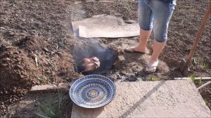 КУРИЦА ЦЕЛИКОМ ЗАПЕЧЕННАЯ В ЯМЕ