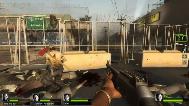 Left 4 Dead 2. Летсплей. Шутер от первого лица.
