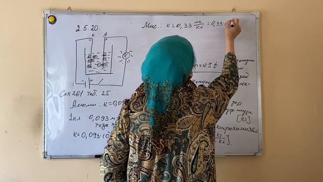 Видео-дарсҳо аз фанни физика: Электролиз смотреть онлайн