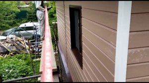 Облицовка фасада сайдингом в Ленинградской области