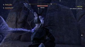 ESO: TURNING ANOTHER PLAYER INTO A VAMPIRE!! ANIMATION!! ^_^