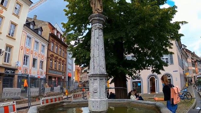 Германия. Средневековый город Фрайбург. Земля Баден Вюртенберг , регион Брайсгау. смотреть онлайн