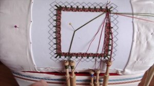 Плетём кружево вместе. Часть 5. Начало зашивки, плетешки