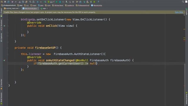 android firebase tutorial -  Firebase Authentication with Android