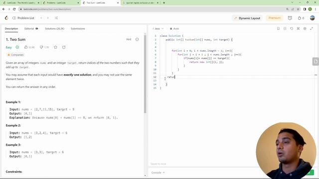 Como Resolver Two Sum - Leetcode | Multiples respuestas смотреть онлайн