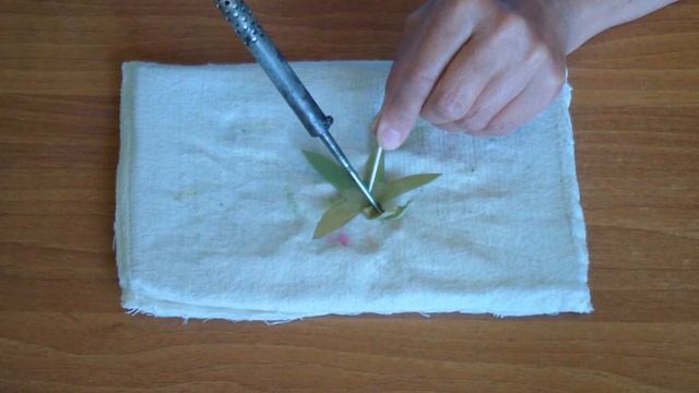 Цветы из ткани. Мальва.Часть3. Fabric flowers. Mallow. Part3 смотреть онлайн