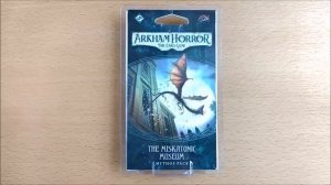 Miskatonic Museum Unboxing [NO SCENARIO SPOILERS] Arkham Horror LCG Card Game - Arkham Chronicle