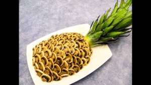 Праздничный САЛАТ-АНАНАС без АНАНАСА, рецепт который у меня спрашивают даже соседи! Новогоднее меню