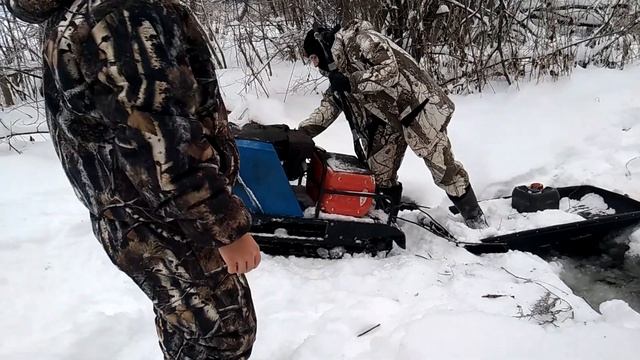 Проезд Помора через ручей смотреть онлайн