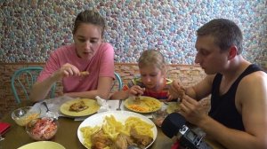 СЕМЕЙНЫЙ МУКБАНГ КУРИНЫЕ КРЫЛЫШКИ С МАКАРОНАМИ | FAMILY MUKBANG CHICKEN WINGS WITH MACARONI #mukban